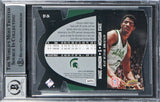 Lakers Magic Johnson Signed 2014 SPX '97 Inserts #9724 Card Auto 10! BAS Slabbed