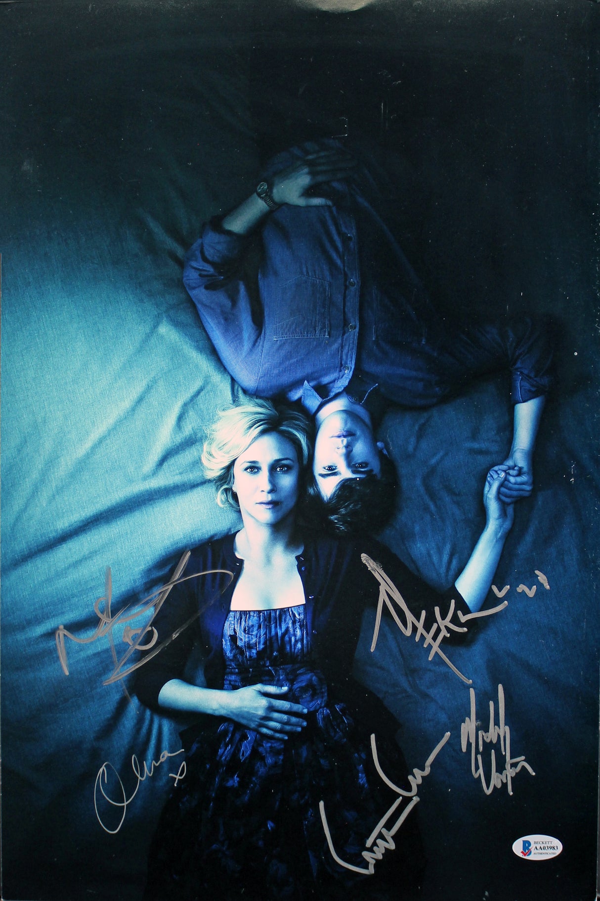 Bates Motel (5) Cooke, Theriot, Cuse, Eklund & Vartan Signed 12x18 Photo BAS