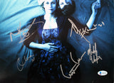 Bates Motel (5) Cooke, Theriot, Cuse, Eklund & Vartan Signed 12x18 Photo BAS