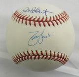 Ron Gant +1 Signed Auto Rawlings Baseball JSA CM07281