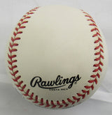 Ron Gant +1 Signed Auto Rawlings Baseball JSA CM07281