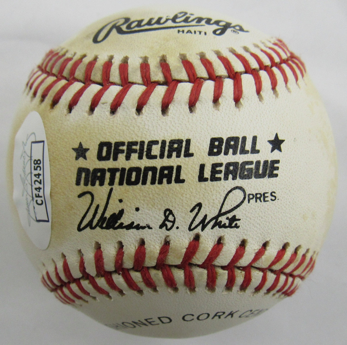 Stan Musial Signed Auto Rawlings Baseball JSA CF42458