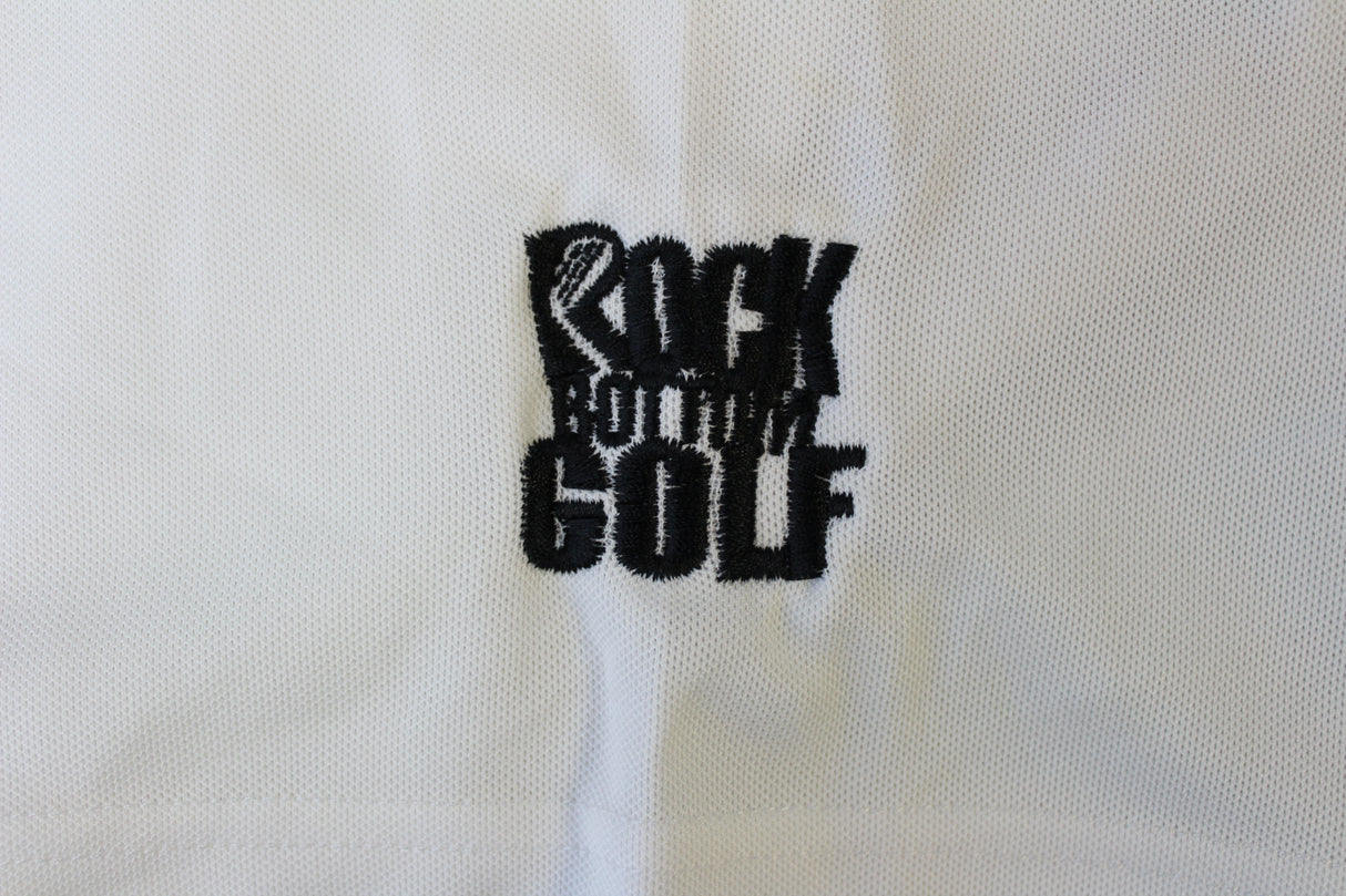 John Daly Authentic Signed Match Worn White Loudmouth Polo Shirt BAS #6BH00352
