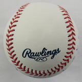 Juan Gonzalez Signed STAT Auto Rawlings Baseball JSA CF42491