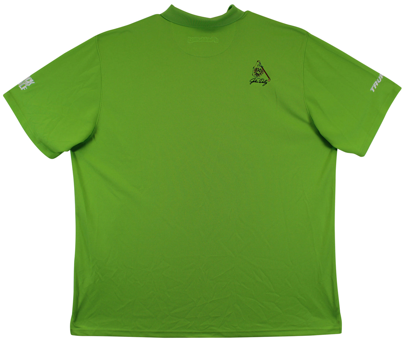 John Daly Authentic Signed Match Worn Green Loudmouth Polo Shirt BAS #JD7BH00373