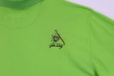 John Daly Authentic Signed Match Worn Green Loudmouth Polo Shirt BAS #JD7BH00373