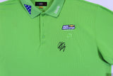 John Daly Authentic Signed Match Worn Green Loudmouth Polo Shirt BAS #8BH00359