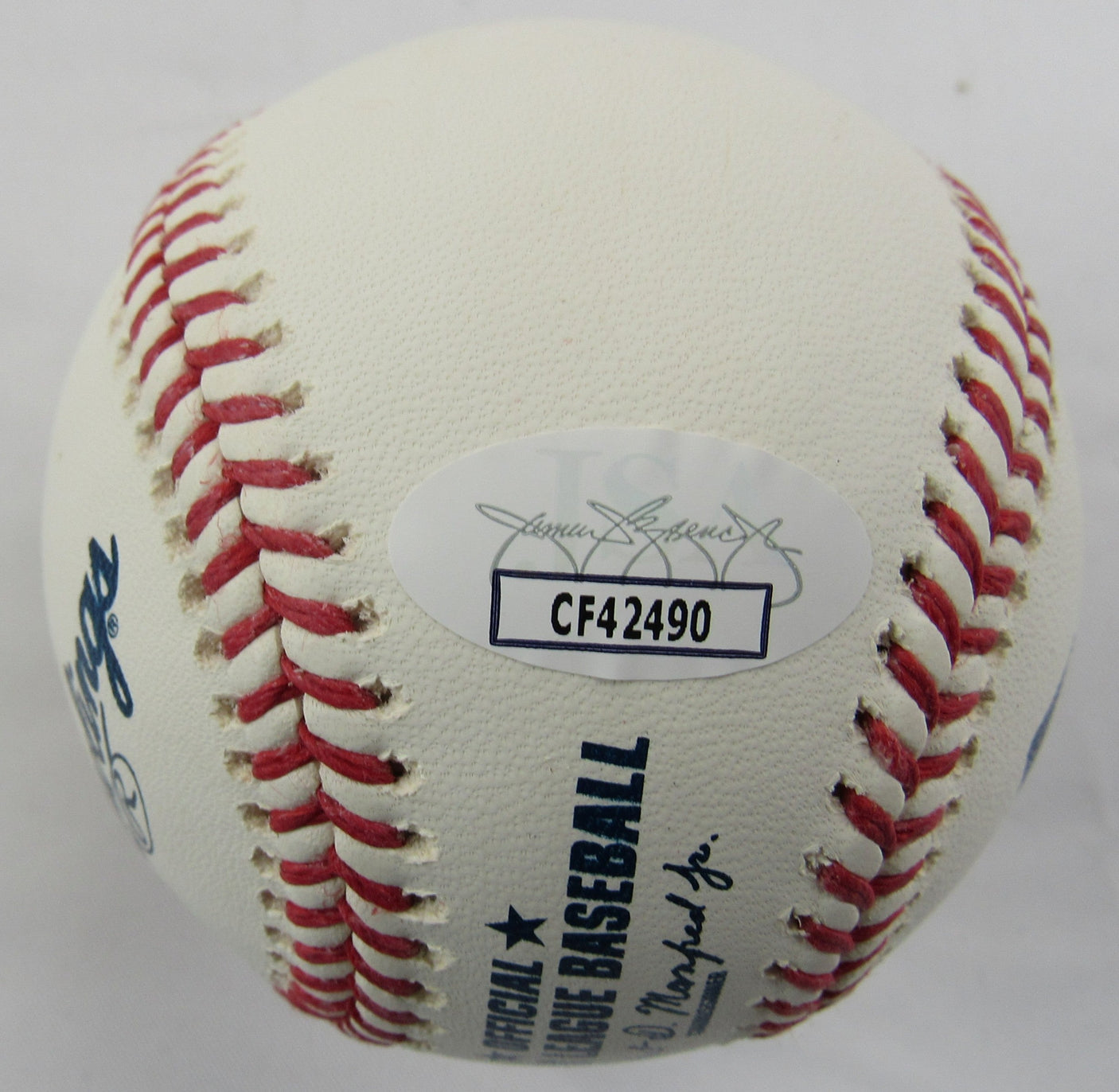 Bret Saberhagen Signed Auto Rawlings Baseball JSA CF42490