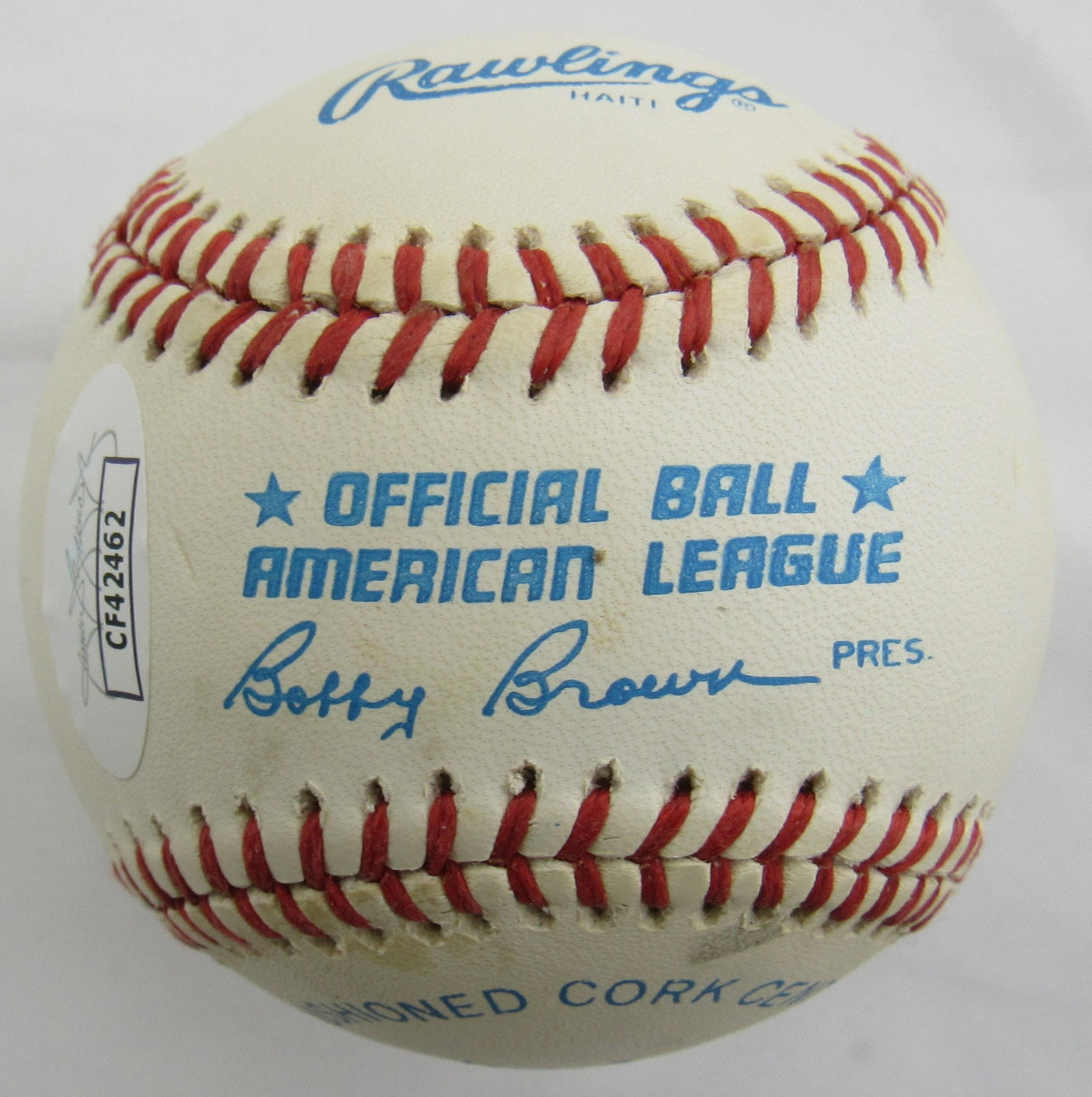 Lou Boudreau Signed Auto Rawlings Baseball JSA CF42462