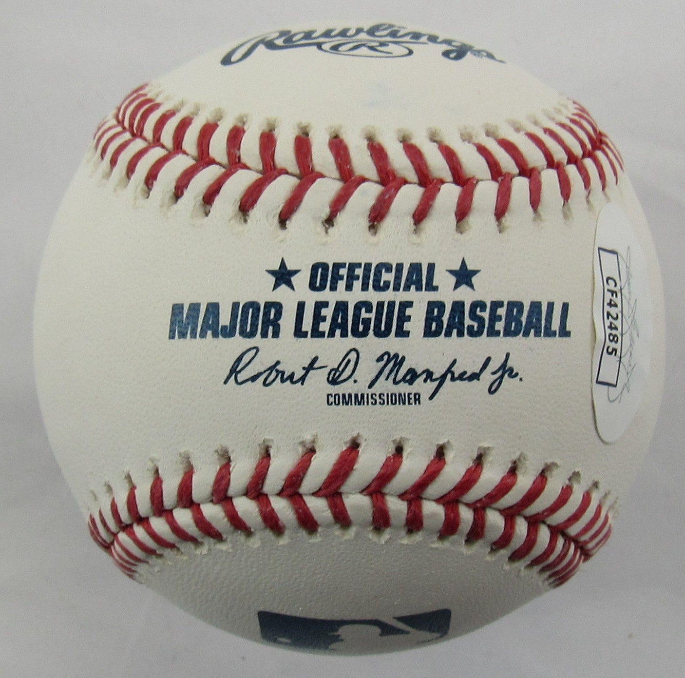 Jose Canseco Signed Stat Rawlings Baseball JSA CF42485