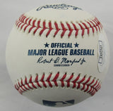Jose Canseco Signed Stat Rawlings Baseball JSA CF42485