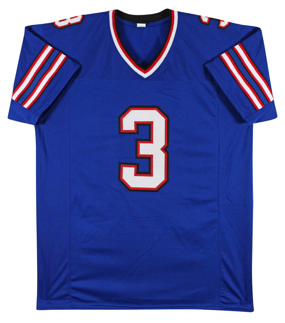 Damar Hamlin Authentic Signed Blue Pro Style Jersey Autographed BAS