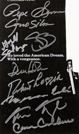 Scarface (11) Pacino, Bauer, Loggia +8 Signed 12x18 Framed Poster Photo BAS COA