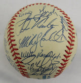 1999 New York Yankess Team Signed Rawlings Baseball PSA/DNA LOA B85569 Derek Jeter