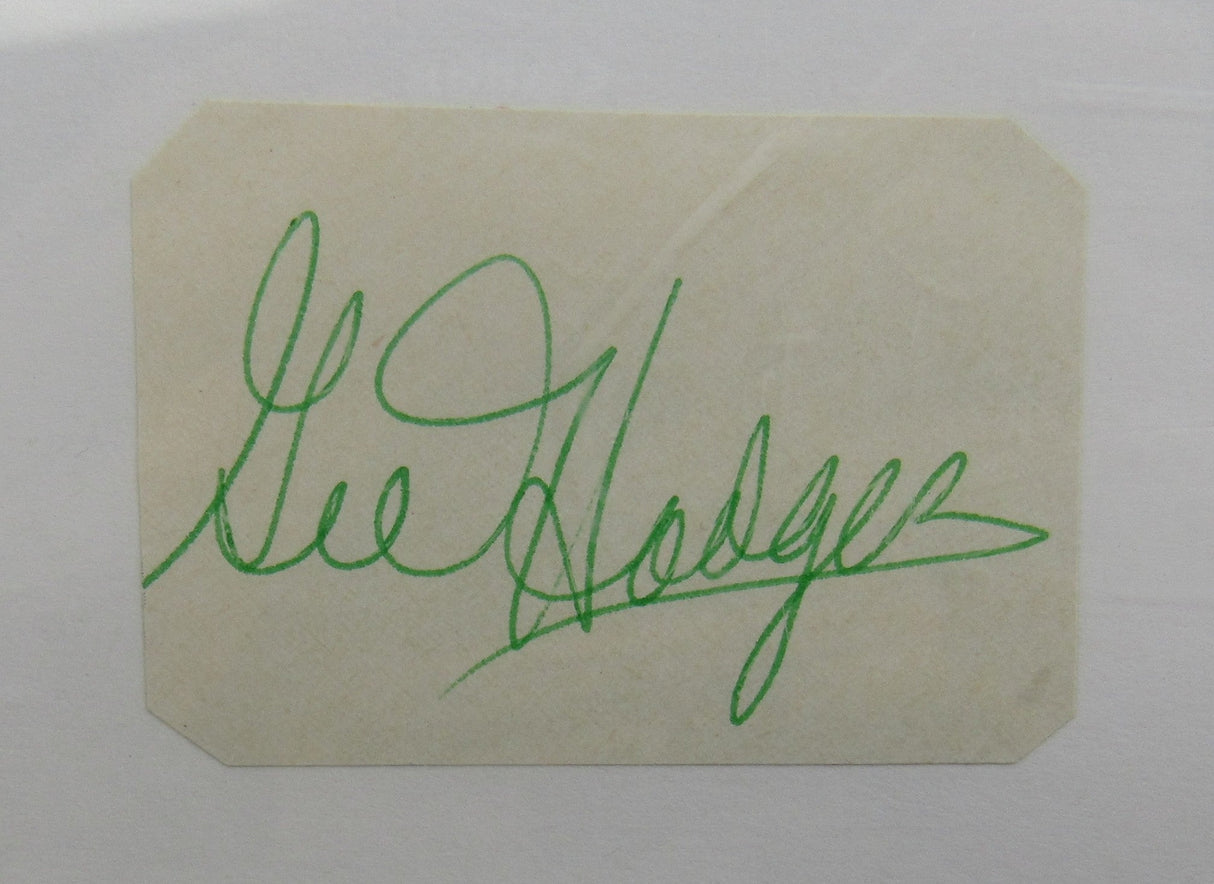 Gil Hodges Cut Signed Auto PSA/DNA Encapsulated I