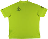 John Daly Signed Match Worn Yellow Adidas Climalite Polo Shirt BAS #BH00367