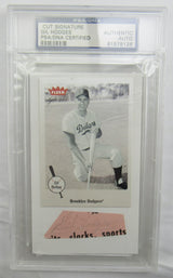 Gil Hodges Cut Signed Auto PSA/DNA Encapsulated III