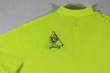 John Daly Signed Match Worn Yellow Adidas Climalite Polo Shirt BAS #BH00367