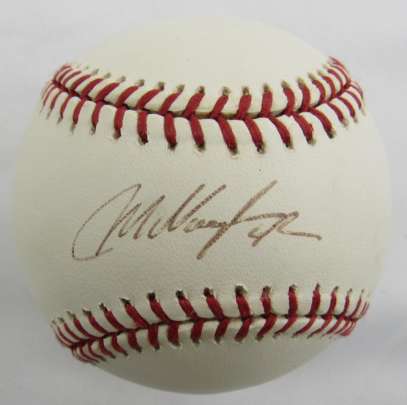 Mo Vaughn Signed Auto Rawlings Baseball JSA CF42506