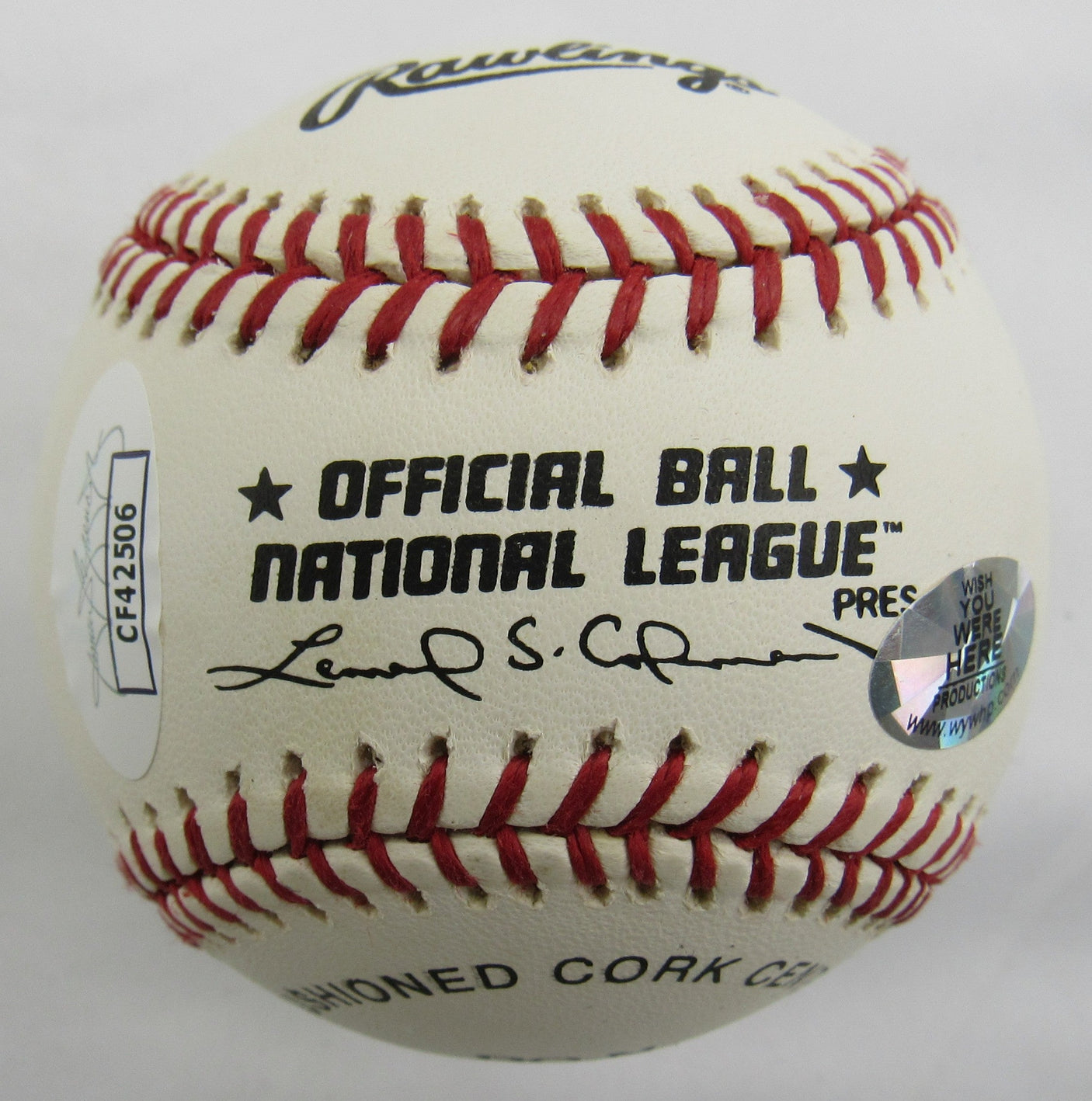 Mo Vaughn Signed Auto Rawlings Baseball JSA CF42506