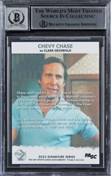 Chevy Chase Vacation Authentic Signed Custom Trading Card Auto 10! BAS Slabbed 3