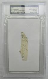 Gil Hodges Cut Signed Auto PSA/DNA Encapsulated VII