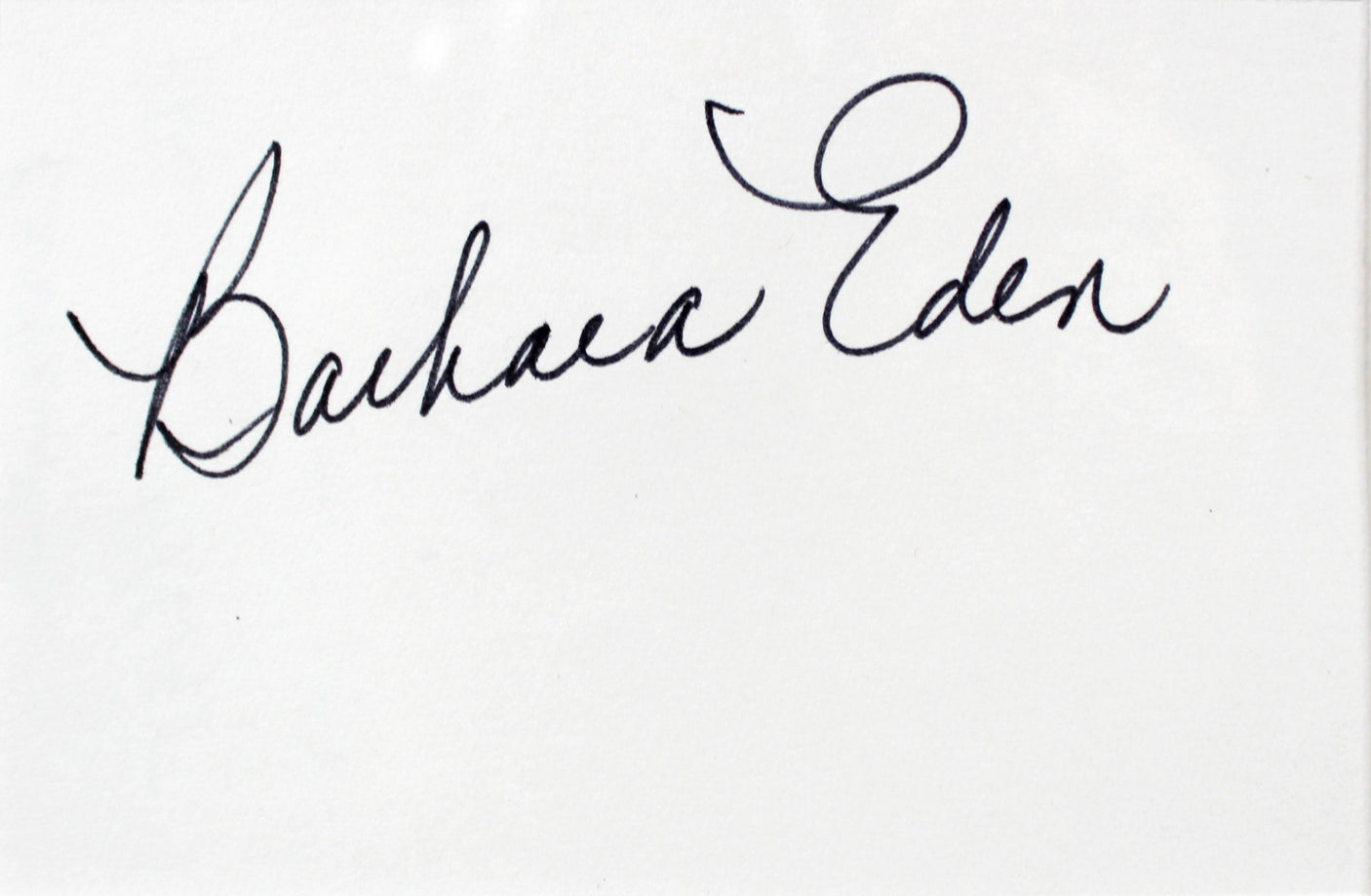 Larry Hagman Barbara Eden I Dream of Jeannie Signed Framed Display BAS #AD04886