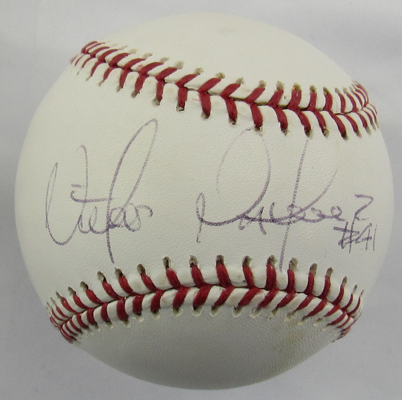 Victor Martinez Signed Auto Rawlings Baseball JSA CF42547