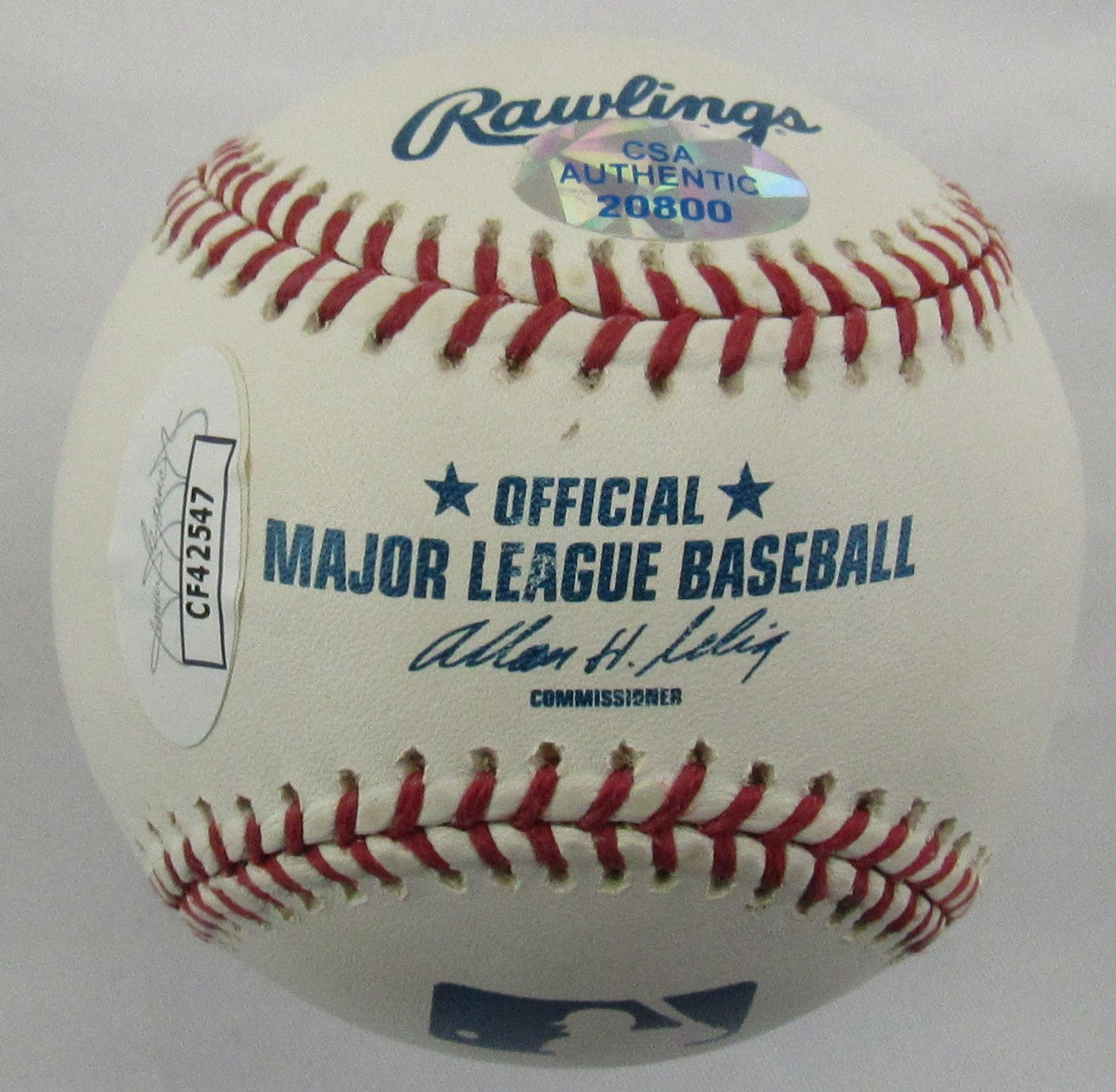 Victor Martinez Signed Auto Rawlings Baseball JSA CF42547