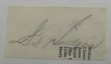 Gil Hodges Cut Signed Auto PSA/DNA Encapsulated XV