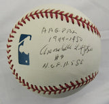 Annabelle "Lefty" Lee and Bill Lee Signed Rawlings Baseball B164
