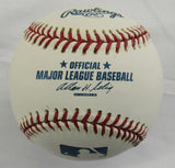Annabelle "Lefty" Lee and Bill Lee Signed Rawlings Baseball B164