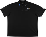 John Daly Signed Match Worn Black Folds Of Honor Loudmouth Polo Shirt BAS
