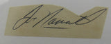 Joe Namath Cut Signed Auto PSA/DNA Encapsulated