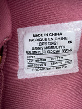 Giannis Antetokounmpo Autographed 2023 Player Exclusive (PE) Promo Fossil Stone, Celestial Gold & Desert Berry Nike Immortality 3 Shoes Milwaukee Bucks Size 17 (No Box) Beckett BAS Witness #3W395057