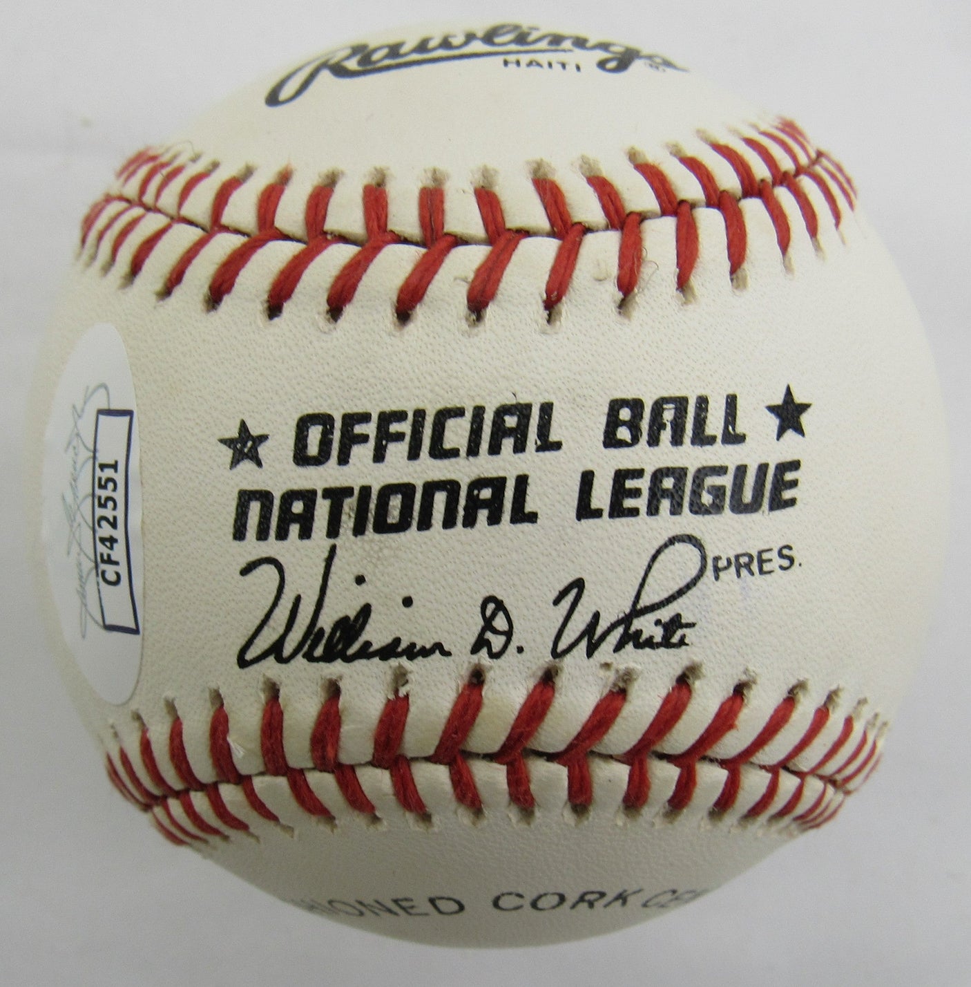 Bobby Thomson Signed Auto Rawlings Baseball JSA CF42551
