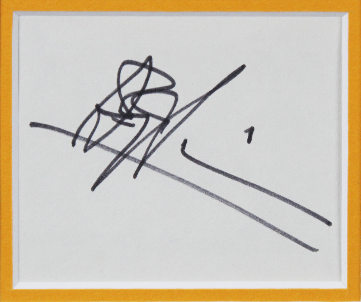 Janet Leigh & Anthony Perkins Psycho Signed 3x5 Index Card Framed Display BAS
