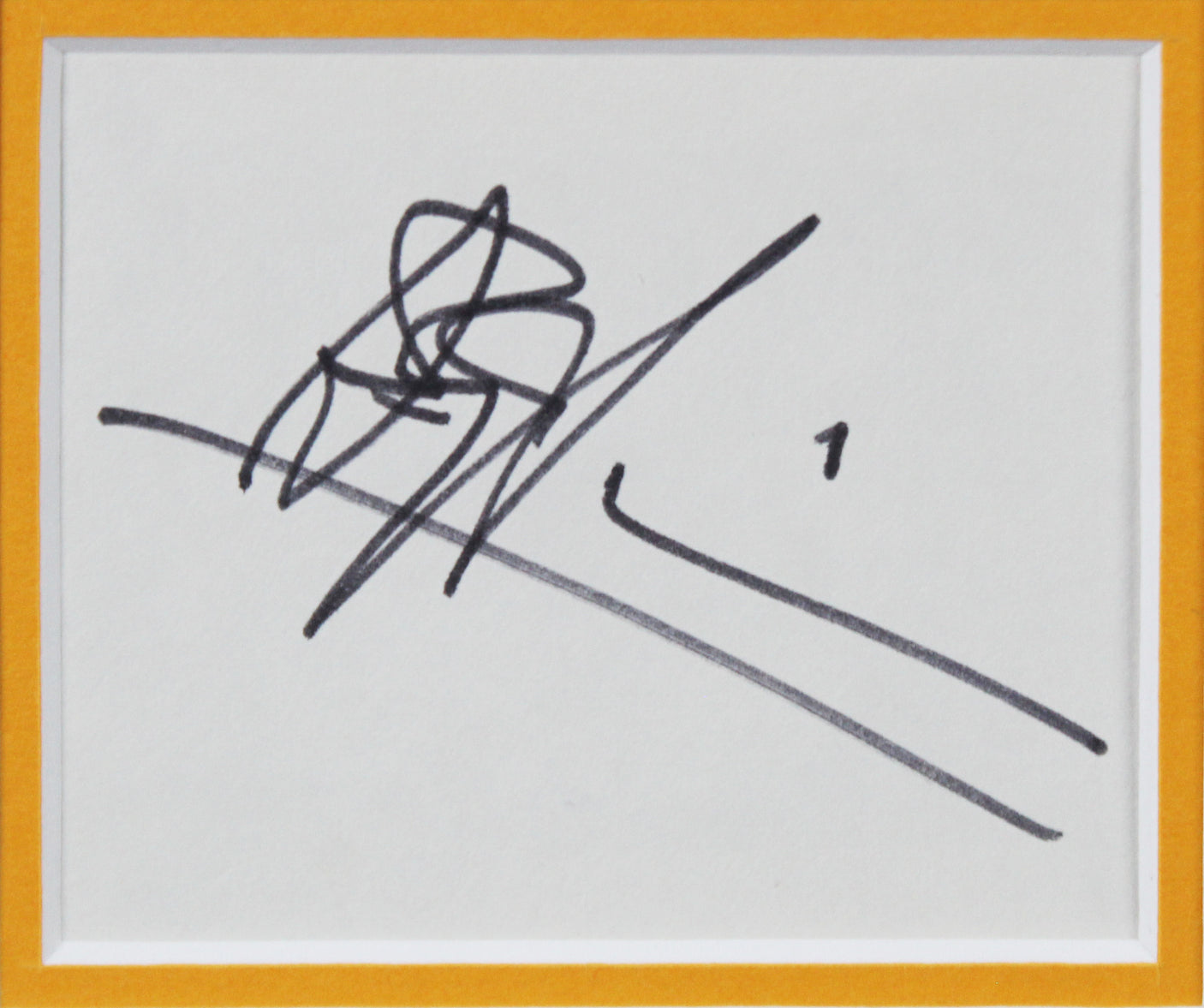 Janet Leigh & Anthony Perkins Psycho Signed 3x5 Index Card Framed Display BAS