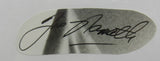 Joe Namath Cut Signed Auto PSA/DNA Encapsulated VII