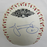 Jacoby Ellsbury Signed Auto Rawlings 2011 All Star Baseball JSA CF42553