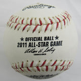 Jacoby Ellsbury Signed Auto Rawlings 2011 All Star Baseball JSA CF42553