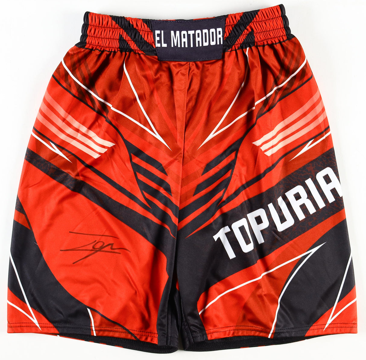 Ilia Topuria Signed UFC Fight Shorts (Beckett Witnessed)