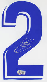Real Madrid Vincius Vin Jr. Authentic Signed White Adidas Jersey BAS