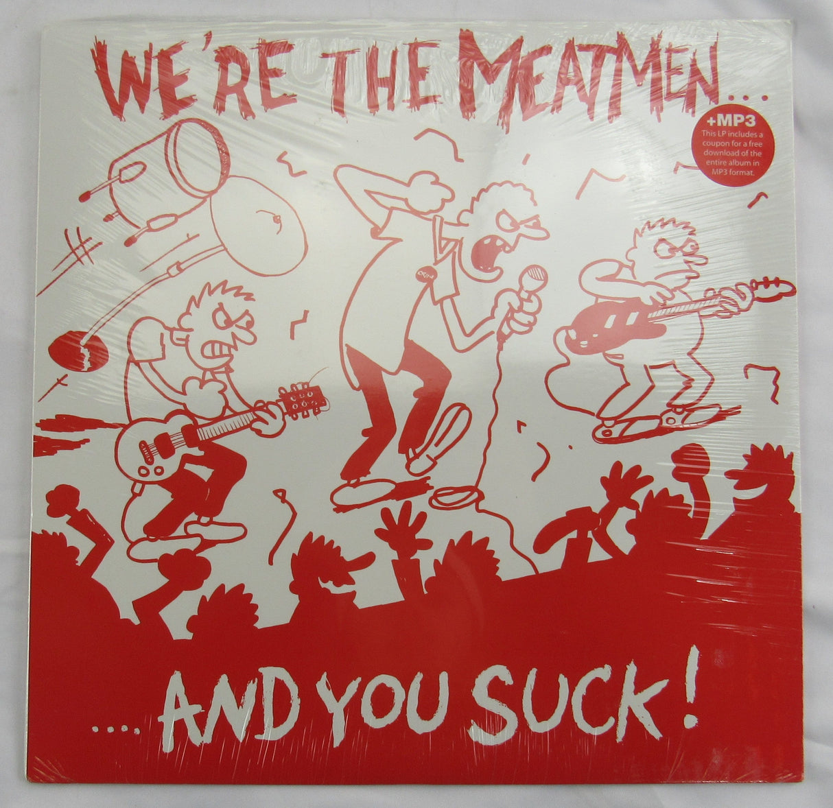 Large Tesco Vee and the Meatmen Lot - Touch and Go, War of the Superbikes and more