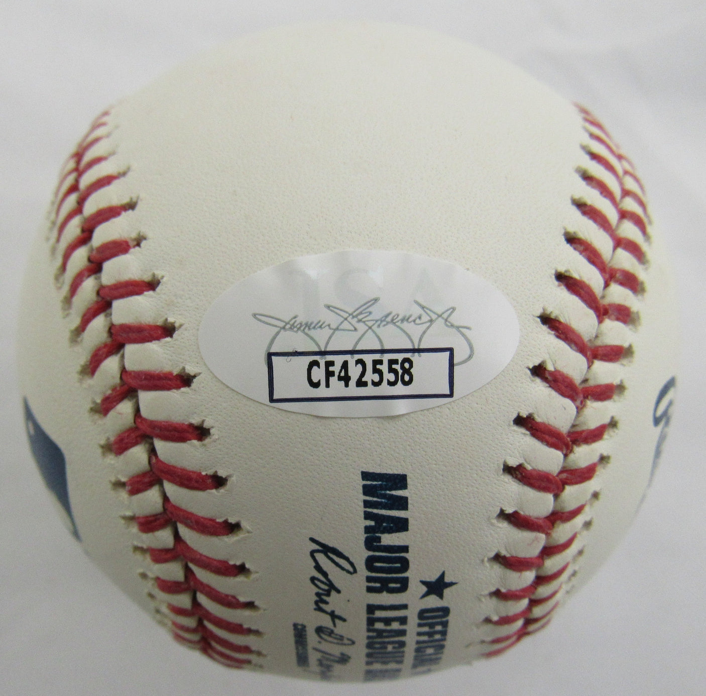 Bret Saberhagen Signed Auto Rawlings Baseball w/ Insc JSA CF42558