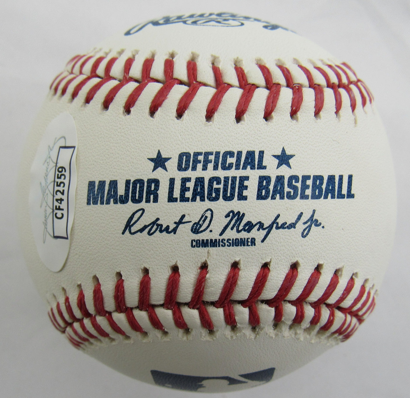 Johan Santana Signed Auto Rawlings Baseball w/ Insc JSA CF42559