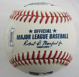 Johan Santana Signed Auto Rawlings Baseball w/ Insc JSA CF42559