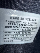 Giannis Antetokounmpo Autographed 2021 Player Exclusive (PE) Promo Black, Multi & Color Nike Zoom Freak 2 (Single) Shoe Milwaukee Bucks Size 16 (With Box) Beckett BAS Witness #3W397257