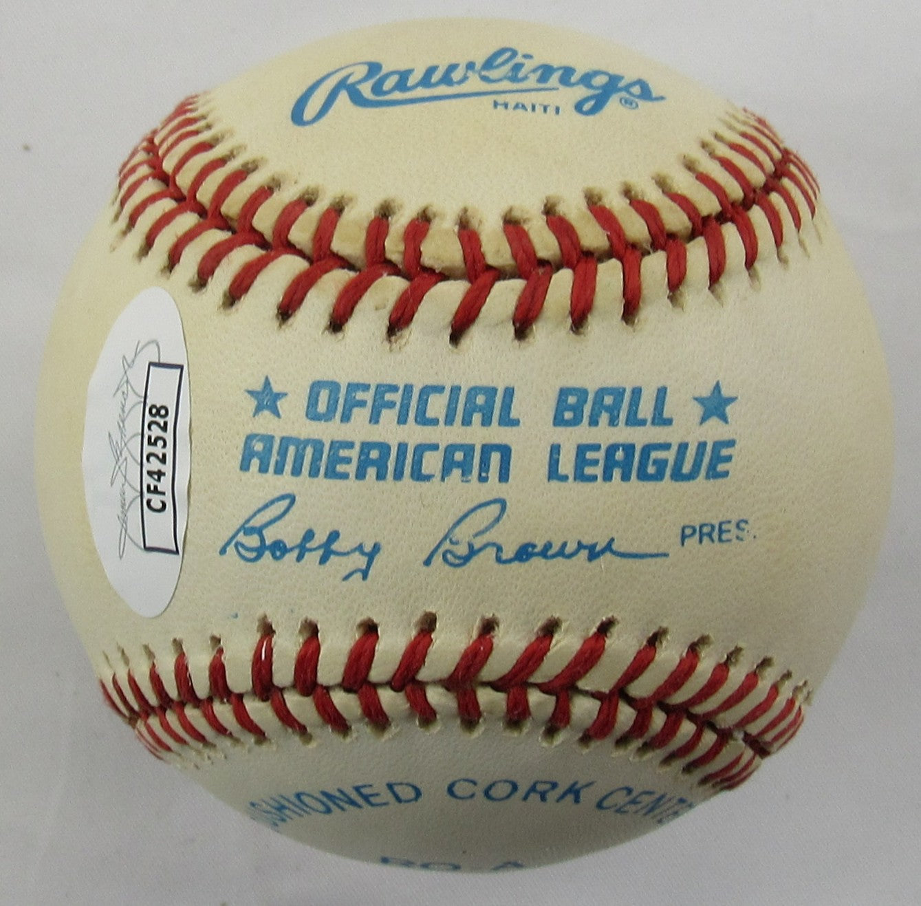 Reggie Jackson Signed Auto Rawlings Baseball JSA CF42528