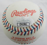 Vladimir Guerrero Jr Signed Auto Rawlings 2017 All Star Baseball w/ Insc JSA CF42561